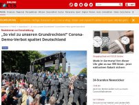 Bild zum Artikel: Reaktionen zur Entscheidung - Corona-Demo in Berlin abgesagt: Jetzt laufen vielen User Sturm