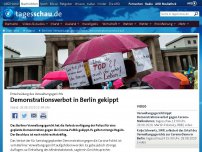 Bild zum Artikel: Gericht kippt Berliner Demo-Verbot gegen Corona-Politik