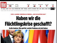 Bild zum Artikel: 5 Jahre „Wir schaffen das!“ - Haben wir die Flüchtlingskrise geschafft?