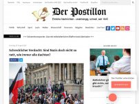 Bild zum Artikel: Schrecklicher Verdacht: Sind Nazis doch nicht so nett, wie immer alle dachten?