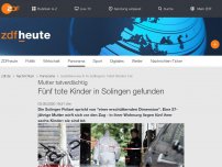 Bild zum Artikel: Fünf tote Kinder in Solingen gefunden