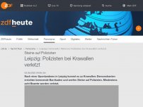 Bild zum Artikel: Leipzig: Polizisten bei Krawallen verletzt