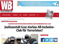 Bild zum Artikel: Justizanstalt Graz-Karlau: All-Inclusive-Club für Terroristen?
