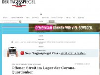 Bild zum Artikel: Offener Streit im Lager der Corona-Querdenker