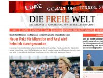 Bild zum Artikel: Neuer Pakt für Migration und Asyl wird heimlich durchgewunken