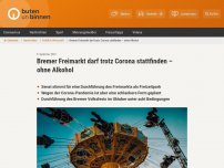 Bild zum Artikel: Bremer Freimarkt findet trotz Corona statt