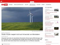 Bild zum Artikel: Windenergieanlagen: Infraschall-Studie zeigt keine unmittelbaren körperlichen Reaktionen