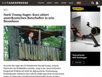 Bild zum Artikel: Nach Trump-Sager: Kurz zitiert amerikanischen Botschafter in sein Baumhaus