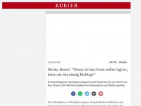 Bild zum Artikel: Moria-Brand: 'Wenn sie das Feuer selber legten, taten sie das einzig Richtige'