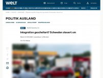 Bild zum Artikel: Integration gescheitert? Schweden steuert um