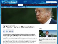 Bild zum Artikel: US-Präsident Trump und seine Frau Melania positiv auf Corona getestet