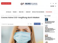 Bild zum Artikel: Corona: Keine CO2-Vergiftung durch Masken