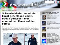 Bild zum Artikel: Schwerbehinderten mit der Faust geschlagen und zu Boden gerissen - Wer erkennt den Mann auf den Fotos?