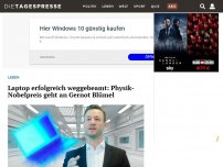 Bild zum Artikel: Laptop erfolgreich weggebeamt: Physik-Nobelpreis geht an Gernot Blümel