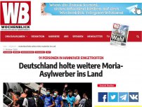 Bild zum Artikel: Deutschland holte weitere Moria-Asylwerber ins Land