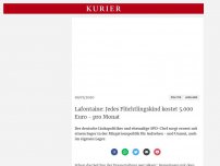 Bild zum Artikel: Lafontaine: Jedes Flüchtlingskind kostet 5.000 Euro - pro Monat