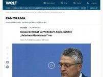 Bild zum Artikel: Kassenarztchef wirft Robert-Koch-Institut „falschen Alarmismus“ vor