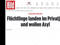 Bild zum Artikel: Im Privatjet gelandet - „Diplomaten“-Familie stellt Asylantrag