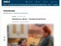 Bild zum Artikel: Abschied von „Berta“ – Conchata Ferrell ist tot