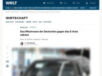 Bild zum Artikel: Das Misstrauen der Deutschen gegen das E-Auto wächst