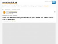 Bild zum Artikel: Lasst uns Schweden von ganzem Herzen gratulieren! Die neuen Zahlen vom 13. Oktober!