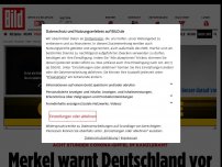 Bild zum Artikel: Nach acht Stunden Corona-Gipfel - Merkel warnt Deutschland vor „Unheil“