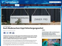 Bild zum Artikel: Nach Baden-Württemberg: Auch in Niedersachsen setzt Gericht Beherbergungsverbot aus
