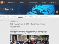 Bild zum Artikel: RKI meldet neues Allzeithoch