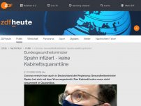 Bild zum Artikel: Gesundheitsminister Spahn positiv getestet