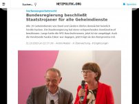 Bild zum Artikel: Verfassungsschutzrecht: Bundesregierung beschließt Staatstrojaner für alle Geheimdienste