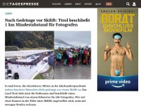Bild zum Artikel: Nach Gedränge vor Skilift: Tirol beschließt 1 km Mindestabstand für Fotografen
