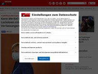 Bild zum Artikel: 11.000 Neuinfektionen in Deutschland - Kann Merkel bundesweiten Corona-Lockdown einführen? Das sagen Verfassungsrechtler