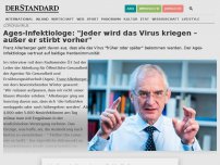 Bild zum Artikel: Infektiologe Allerberger gegen zweiten Lockdown