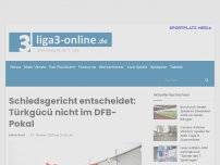 Bild zum Artikel: Schiedsgericht entscheidet: Türkgücü nicht im DFB-Pokal