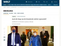 Bild zum Artikel: Auch die Sorge um die Demokratie wächst exponentiell