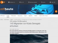 Bild zum Artikel: 140 Migranten vor Küste Senegals ertrunken