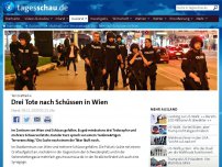 Bild zum Artikel: Schüsse in Wien - Berichte über Angriff auf Synagoge