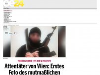 Bild zum Artikel: Erstes Foto vom mutmaßlichen Attentäter von Wien
