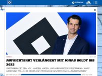 Bild zum Artikel: Aufsichtsrat verlängert mit Jonas Boldt bis 2023