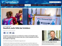 Bild zum Artikel: Deutlich mehr Corona-Fälle an Schulen