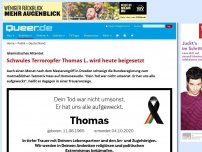 Bild zum Artikel: Schwules Terroropfer Thomas L. wird heute beigesetzt