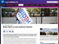 Bild zum Artikel: Auszählung der US-Wahl: Biden führt in zwei weiteren Staaten