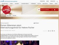 Bild zum Artikel: Florian plant große Show für Helene