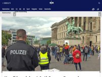 Bild zum Artikel: Ver.di bezeichnet Anti-Corona-Demo als 'Naziveranstaltung'