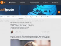 Bild zum Artikel: Will 'Querdenken' Kinder instrumentalisieren?