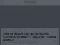 Bild zum Artikel: Hohe Geldstrafe oder gar Gefängnis: Australien verschärft Tierquälerei-Strafen drastisch