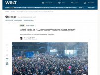 Bild zum Artikel: Damit Ruhe ist – „Querdenker“ werden zuerst geimpft