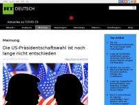 Bild zum Artikel: Die US-Präsidentschaftswahl ist noch lange nicht entschieden