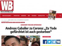 Bild zum Artikel: Andreas Gabalier zu Corona: „Zu Tode gefürchtet ist auch gestorben“