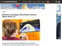 Bild zum Artikel: Distance Learning: Fahrschulen starten Mario-Kart-L17